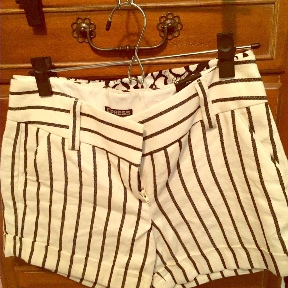 Striped shorts